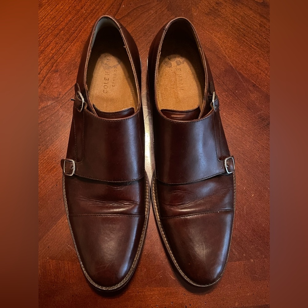 Men’s Cole Haan Double Monk Strap Dress Shoes